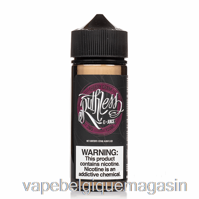 Vape Belgique Cerise Bu - Impitoyable - 120ml 6mg